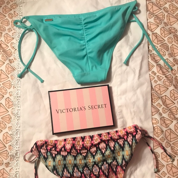 TWO Victoria’s Secret bikini bottoms - Picture 4 of 5